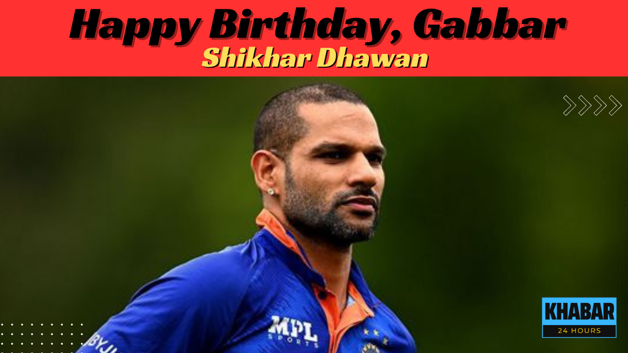 cricketer shikhar dhawan happybirthaday