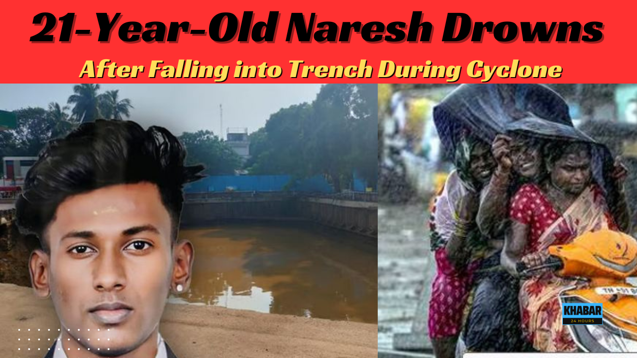 naresh drowns in cyclone