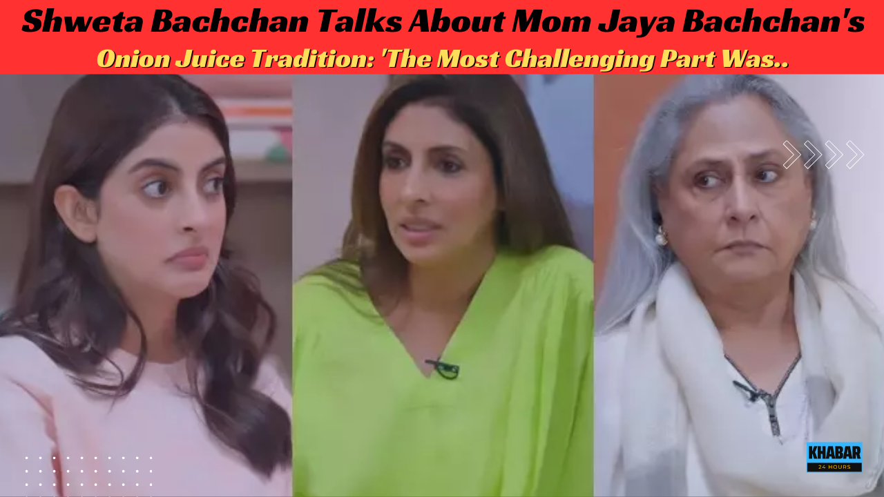 Jaya Bachchan, Shweta Bachchan
