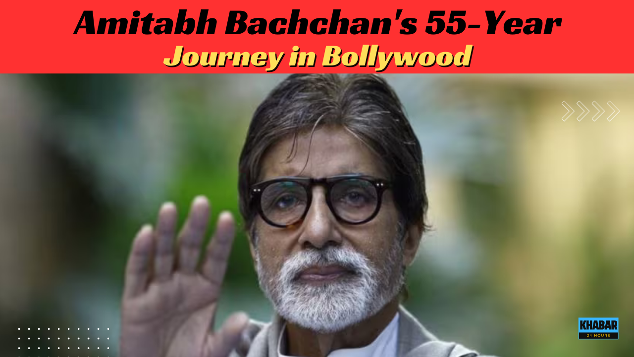 Amitabh Bachchan has completed 55 years in the Bollywood
