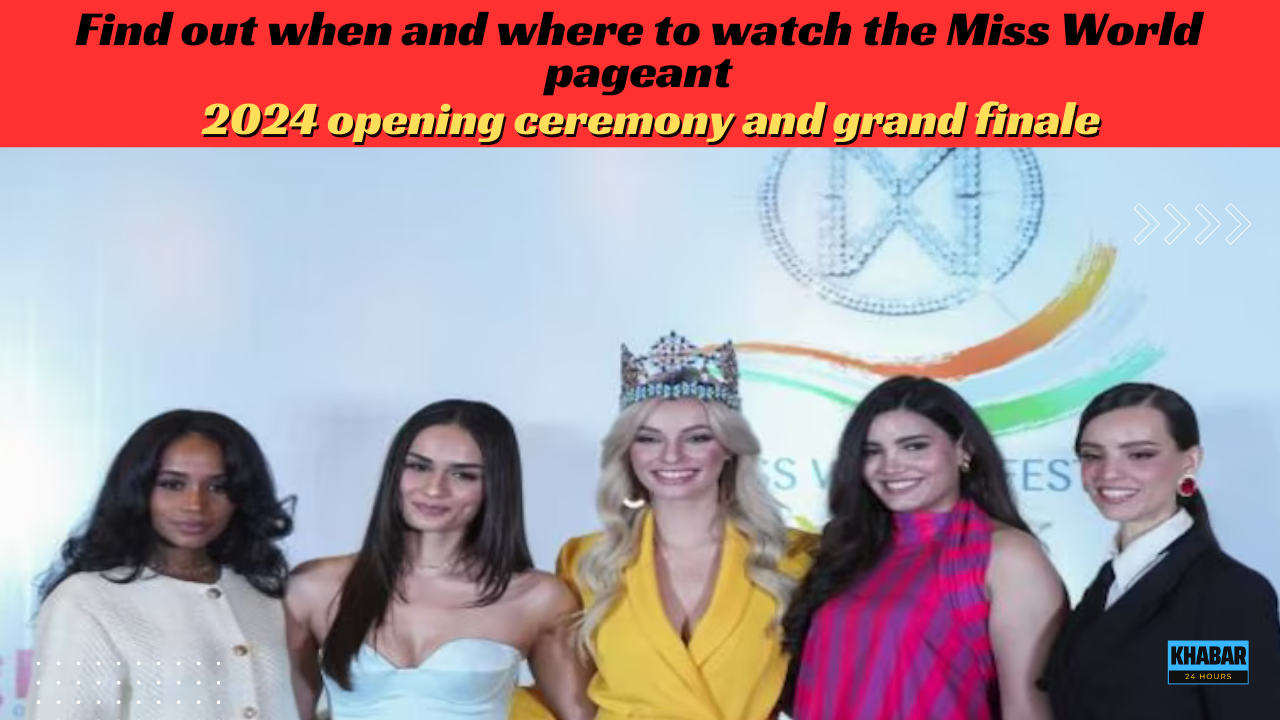 Miss World pageant 2024