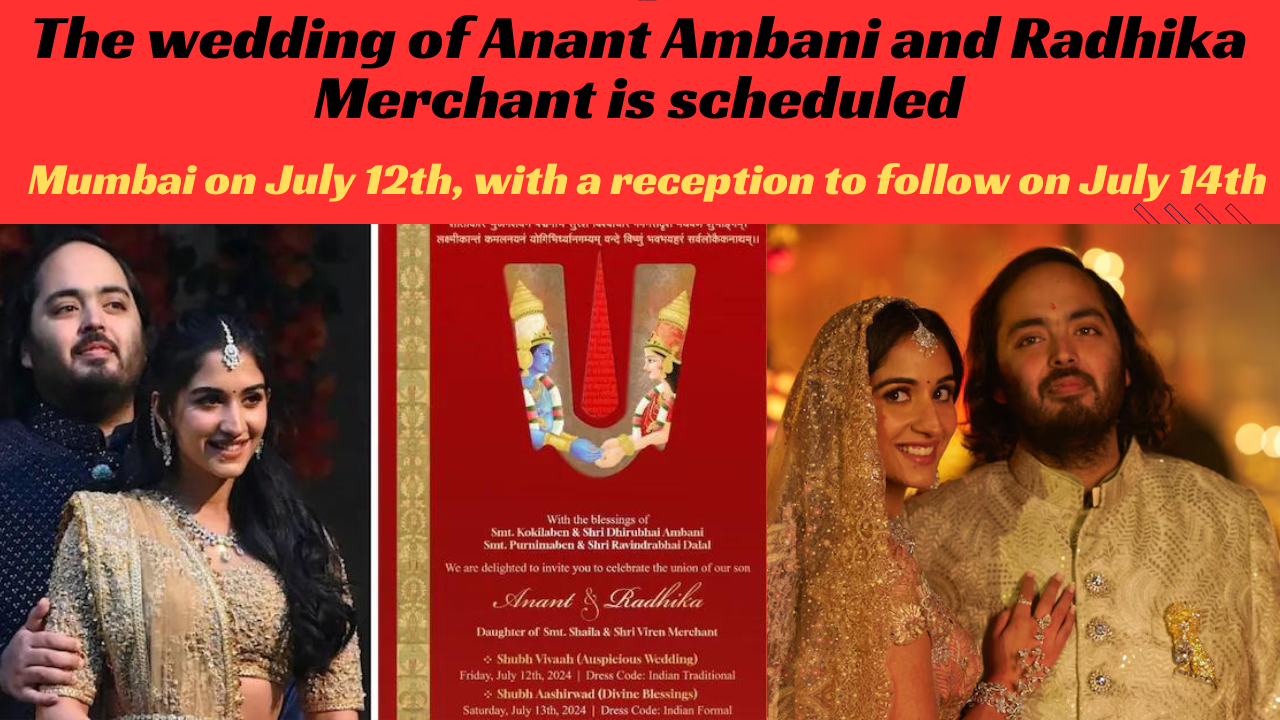Anant Ambani and Radhika Merchant