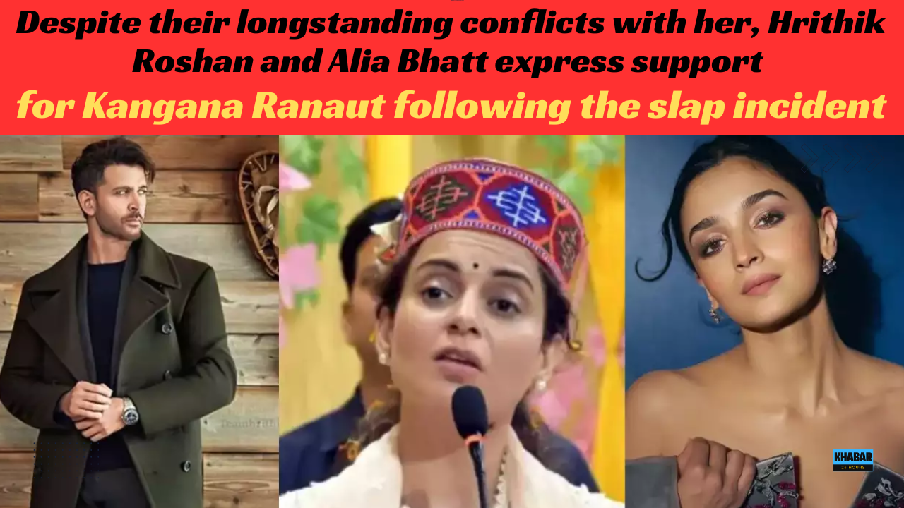 Hrithik Roshan and Alia Bhatt Show Support for Kangana Ranaut"