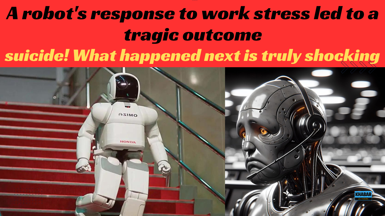 Robot's Reaction to Stress at Work Leads to Unbelievable Outcome! His Final Act Will Astonish You.