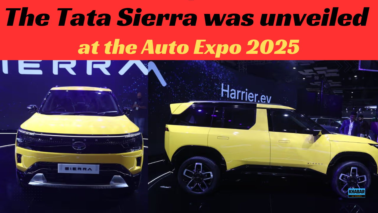 Tata Sierra auto expo 2025